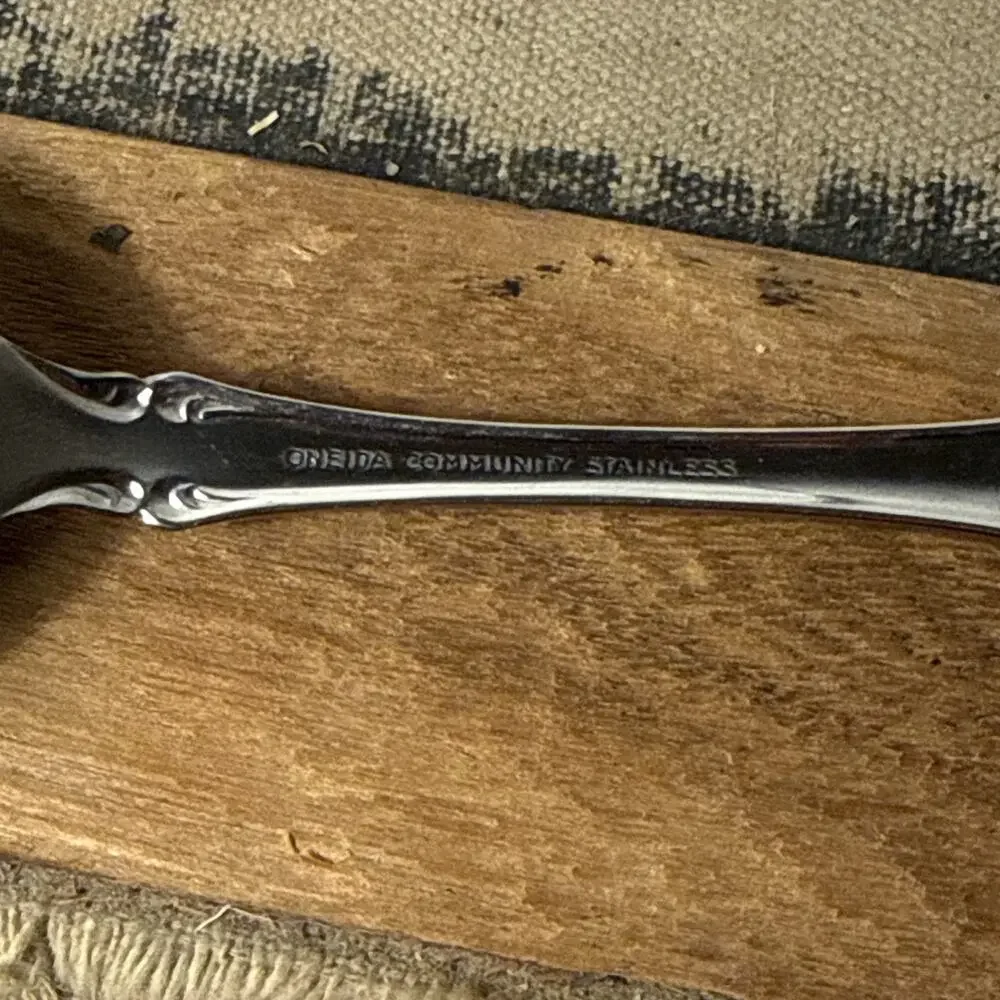 Oneida Stainless Flatware - MICHELANGELO - Serving Spoon